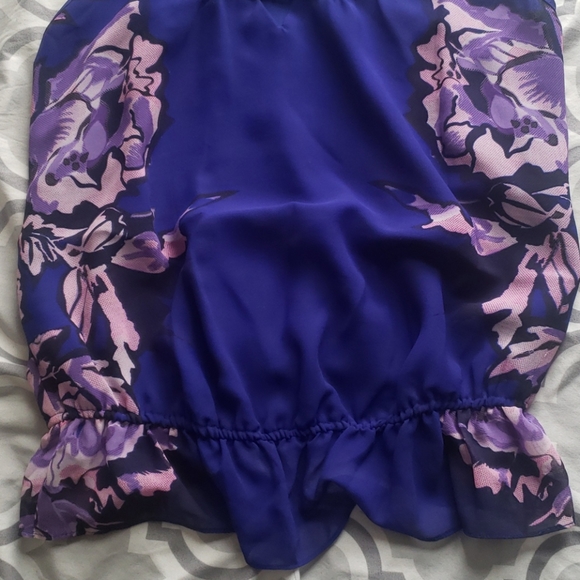 Guess Floral Blue Women's Sleeveless Cami - Picture 4 of 4